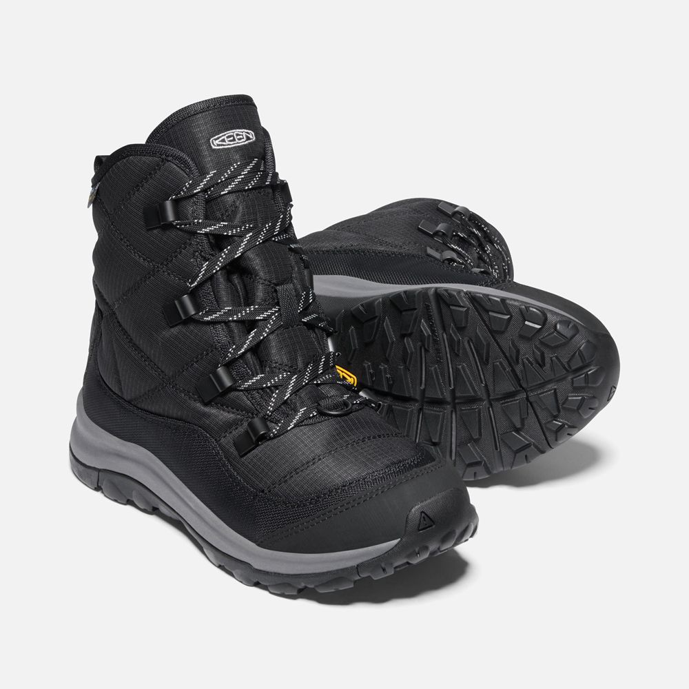 Bottes Hiver Keen Femme Noir | Terradora Ii Waterproof | SHQEL-5942